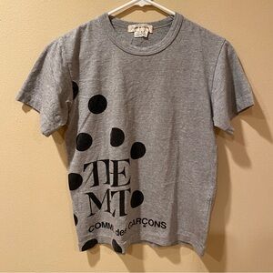 Comme Des Garçons The Met t shirt women’s Small Grey